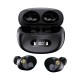 YK-590 Tws Wireless Bluetooth 5.2 Headset Semi-in-ear Binaural Call Noise Reduction Earphones Black