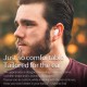 Yx01 Bluetooth Headset Wireless In-ear Mini Sports Earbuds Invisible Stereo Music Earphone Rose Golden