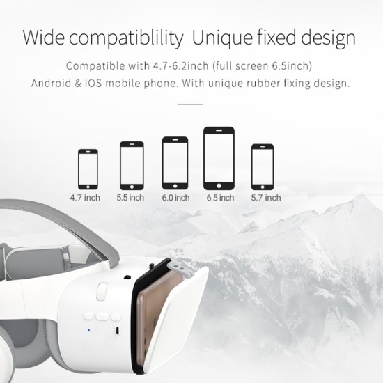 Z6 VR 3D Glasses Virtual Reality Mini Cardboard Helmet VR Glasses Headsets BOBO VR for 4.7-6.2 inchs Mobile Phone black