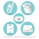 i17 Tws Touch Control With Pop-up Window Wireless Bluetooth Earphone Headset White