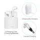 i7 Tws Wireless  Headphones Bluetooth-compatible 5.0 Headset Sports Earbud With Microphone Charging Box Suitable For All Smartphones Black dual earphone