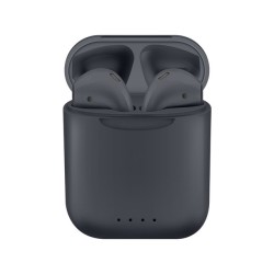 i88 TWS Bluetooth 5.0 Earphone Mini Wireless Earpod Stereo Touch Earbuds for Smartphones - Gray