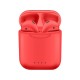 i88 TWS Bluetooth 5.0 Earphone Mini Wireless Earpod Stereo Touch Earbuds for Smartphones - Red