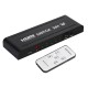 3D 1080p 5-port 5-in-1 HDMI Audio Video Converter Switch with Remote Control for PC DVD Projector