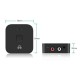 B11 Bluetooth Receiver NFC 3.5mm Jack Aux Audio Adapter for Car Computer Wire Speaker Home Stereo black