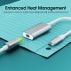 Dj1006 Usb C To Mini Dp Display Port Adapter 4k60hz Transfer  Cable, Compatible For Macbook Pro 2016-2020/air Chromebook Pixel Ipad Pro2018-2020 silver