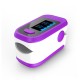 Fingertip Pulse Oximeter Blood Oxygen Saturation Monitor purple