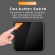 For HDMI Switch Bi-Direction Adapter Switcher for Office Entertainment black