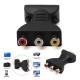 Gold-plated Hdmi-compatible To 3 Rgb/rca Video Audio  Adapter Digital Signal Av Component Converter as picture show