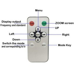 HDMI to RF Coaxial Converter Box with Remote Control UK plug