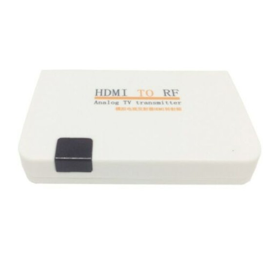 HDMI to RF Coaxial Converter Box with Remote Control UK plug