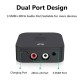 NFC Bluetooth 5.0 Receiver 3.5mm APTX LL AUX RCA Jack Wireless Adapter Auto Car Bluetooth Audio Receiver black