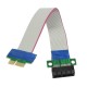 PCI Expres x1 PCI E Riser Card Extender Extension Ribbon Flex Relocate Cable PCI-E