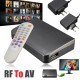 RF to AV Analog TV Receiver Converter Modulator Power Adapter USB with Video UK plug