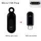 Remote Controller Wireless IR USB C Smart Controller for Xiaomi Samsung TV Aircondition micro