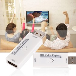 USB 2.0 Mini HD 1080P HDMI Video Capture Card Live Recording Box Supports OBS for PC Game/Video/Live Broadcast BGD0090