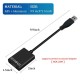 USB 3.0 to HDMI HD 1080P Video Cable Adapter with Audio Output for Windows XP / 10 / 8.1 / 8 / 7 [ NO MAC & VISTA ]  black