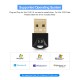 USB Bluetooth 5.0 Bluetooth Adapter Receiver 5.0 Bluetooth Dongle 5.0 4.0 Adapter for PC PS4 TV Car 5.0 Bluthooth Transmitter black