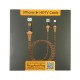 for HDMI Cable Screen AV To TV 1080P USB Charger for iPhone Audio Video Adaptor  Orange