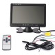 7inches TFT LCD Wired Car Monitor HD Display Wired Reverse Camera Parking System Display Screen For Car Rearview Monitors