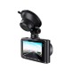 Car HD Driving Recorder 3-Inch 4k+1080p Dual Lens Wide-angle Dual Recording Night Vision Dash Cam black