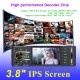 Car Radio 4.1-inch Digital Ips Screen Mp5 Player Aux Usb Card Bluetooth with 4 light camera