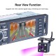 Car Radio 4.1-inch Digital Ips Screen Mp5 Player Aux Usb Card Bluetooth with 4 light camera