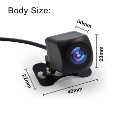 Car Rear View Camera Automobile WiFi Wireless Reverse HD 150 Degree Night Vision Backup Camera black