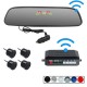 Car Reversing Parking Camera Wireless Parking Sensor Car Rear View Parking Sennor Kit Detector Led Display Automatic Auxiliary Car Parking Black probe