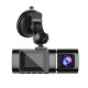 Dual Camera Car Dash Cam Full Hd 1080p Video Recorder Front Interior Cabin Cameras Night Vision Car Dvr Black