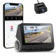 V55 Dash Cam 4k Ultra-clear Car Parking Monitor Wifi GPS Driving Recorder Single lens car charger