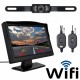 Wireless Backup Camera and Monitor Kit Rear View System Night Vision Waterproof black