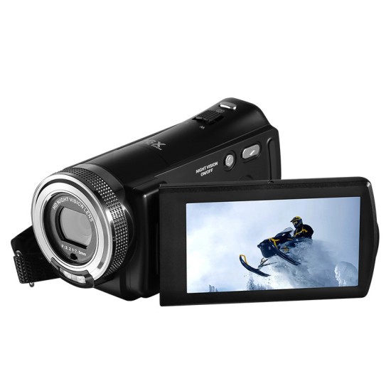 1080P Video Camera Full HD 16X Digital Zoom Recording Camcorder with Night Vision V12