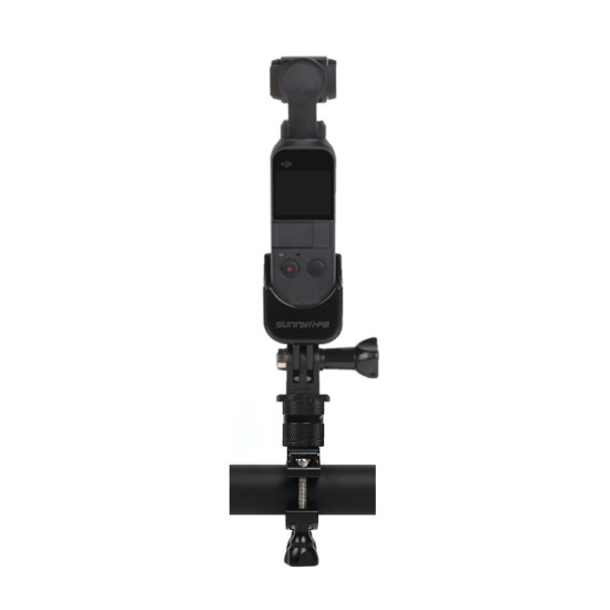 1/4 Adapter Multifunctional Expanding Switch Connection with Bicycle Mount Clamp Holder for DJI OSMO POCKET Gimbal  Metal