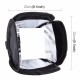 23x23cm Portable Flash Light Softbox Speedlight Diffuser Soft Box Cover black