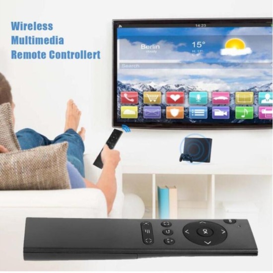 2.4G Wireless Bluetooth Multimedia Remote Controller PS4 Gaming Console/DVD Video  black