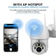 360 Eyes HD Hemispheric Camera WiFi IP Camera CCTV IR Camera Outdoor Security  white_Australian Plug