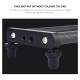 40CM Portable Camera Recorder Silent Carbon Fiber Slide Track Slider Dolly with 4 Roller Bearing Video Movie Photography black