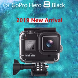 60M Waterproof Housing Cover for Go Pro Hero 8 Black Diving Protective Underwater Dive Cover for Go Pro 8 Accessories default