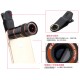 8X Telephoto Mobile Phone Lens Zoom Telephoto High Definition No Vignetting Mobile Phone External Lens white