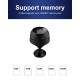 A9 Night  Vision  Camera Mini Wireless 360° Rotation Motion Night  Vision  Camcorder black