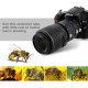 Auto Focus Macro Extension Tube Set Metal Mount for Nikon AF AF-S DX FX SLR Cameras  black