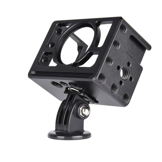 Black Magnesium Alloy Camera Protective Case Cage Kit for RXO II Camera Accessories black