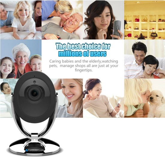 C93S Wifi IP Camera 1080P Night Vision Audio Motion Detection Smart Home Webcam Video Monitor English US plug