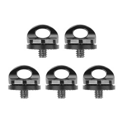 Camero 1/4 Screw Connecting Adapter SLR DSLR Camera Screw For Shoulder Sling Neck Strap Belt Camera Bag Case 5pcs