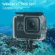 Camero Storage Case for GoPro Hero 8 Black Action Camera 60m Waterproof Case Protective Housing Cover Hard Shell Frame as shown