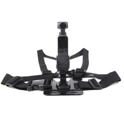 Chest Band Strap and Multi-function Expansion Adapter Mount for DJI Osmo Pocket Gopro black