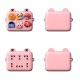 Children Bags Lovely Camera Single Shoulder Messenger Bags Chic Patchwork Purse Pink