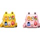 Children Bags Lovely Camera Single Shoulder Messenger Bags Chic Patchwork Purse Pink