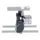 DSLR Camera Rabbit Cage Universal for Sony A6 Series Aluminum Alloy Cage Handheld Stabilizer Photography Bracket  black